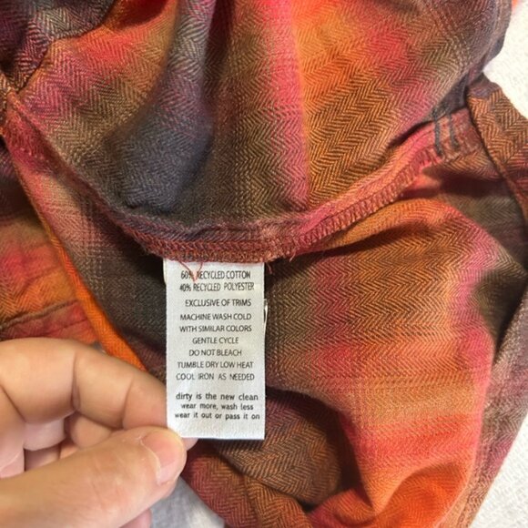 Toad&Co Re-Form Flannel Plaid Shirtdress - Picture 7 of 9